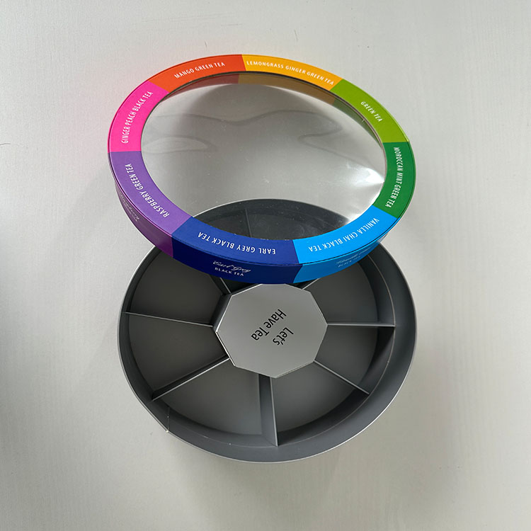 Custom Cylinder Gift Packaging Box for Candy Eco-Friendly Round Paperboard Box for Craft Round Paper Tube Packaging Box