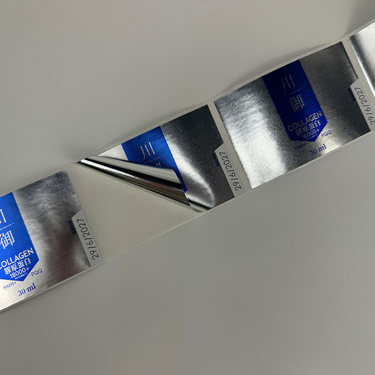 Waterproof Luxury Cosmetic Sticker With Frosted Surface Luxury Perfume Label Custom Cosmetic Sticker Make up Bottle Label