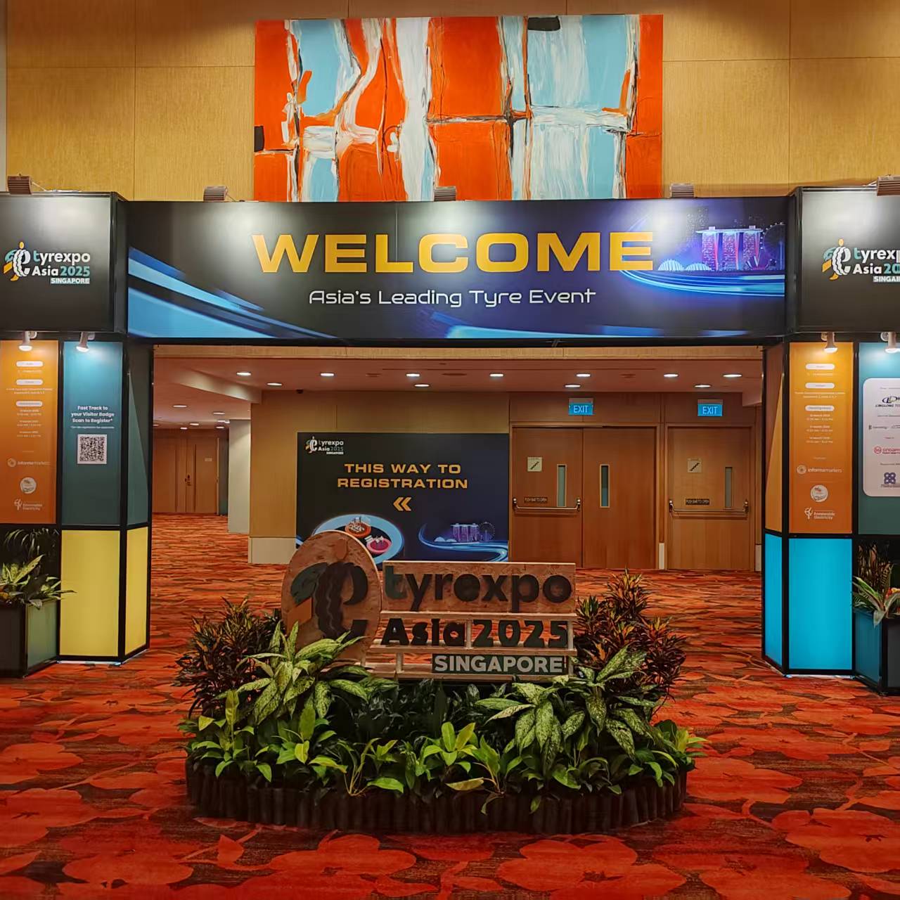 LANMAI TYRE attend Tyrexpo Asia Singapore from 12th to 14th March, 2025