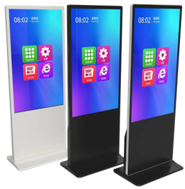 75寸立式电容触摸信息发布屏 4+32G 4K