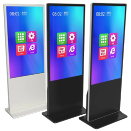 55寸立式紅外觸摸信息發布屏   4+16G 4K