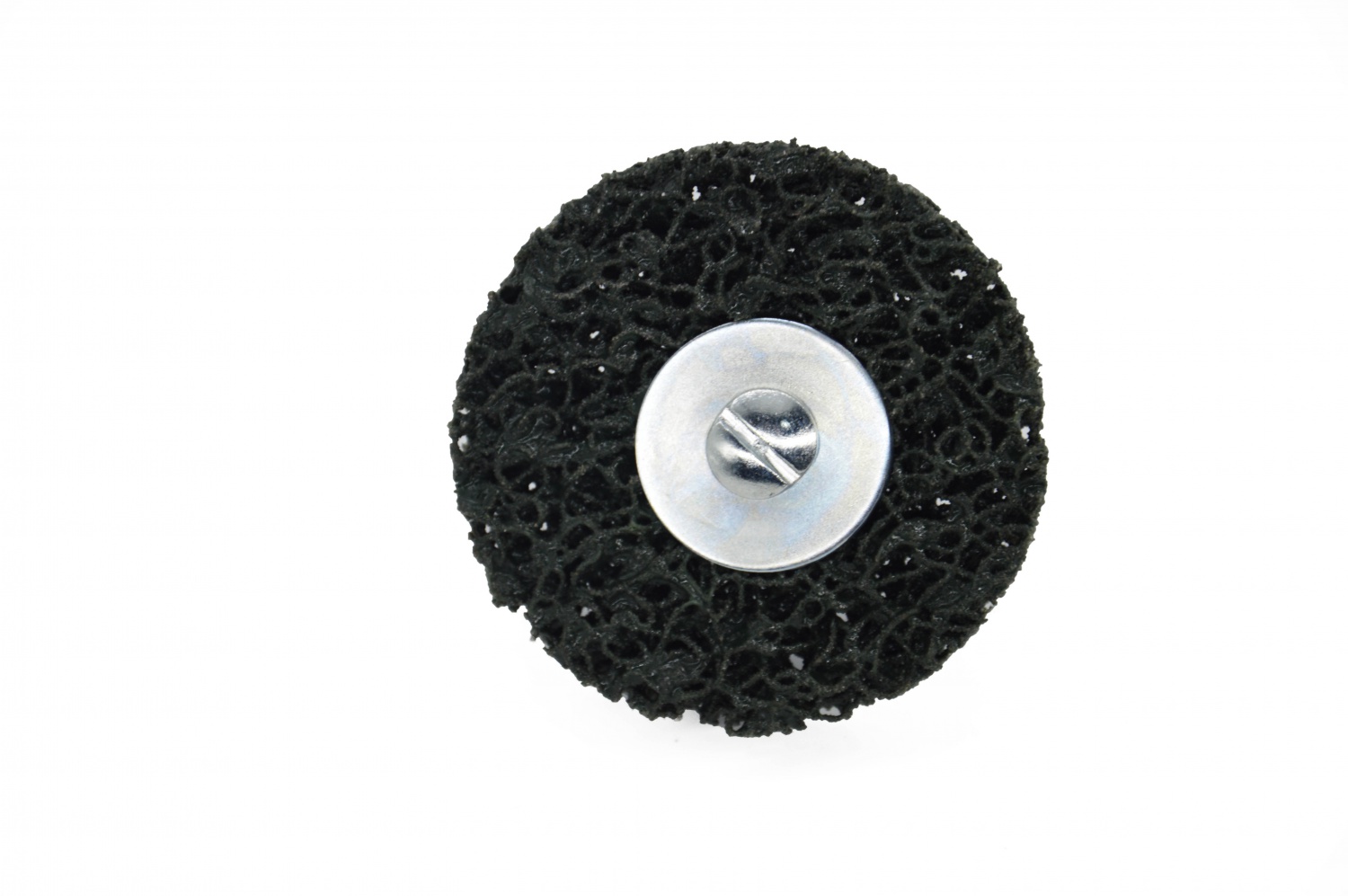 Clean and strip shaft-mounted wheel - black