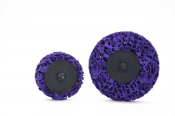 Clean and strip quick change disc - purple