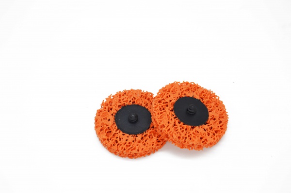 Clean and strip quick change disc - orange