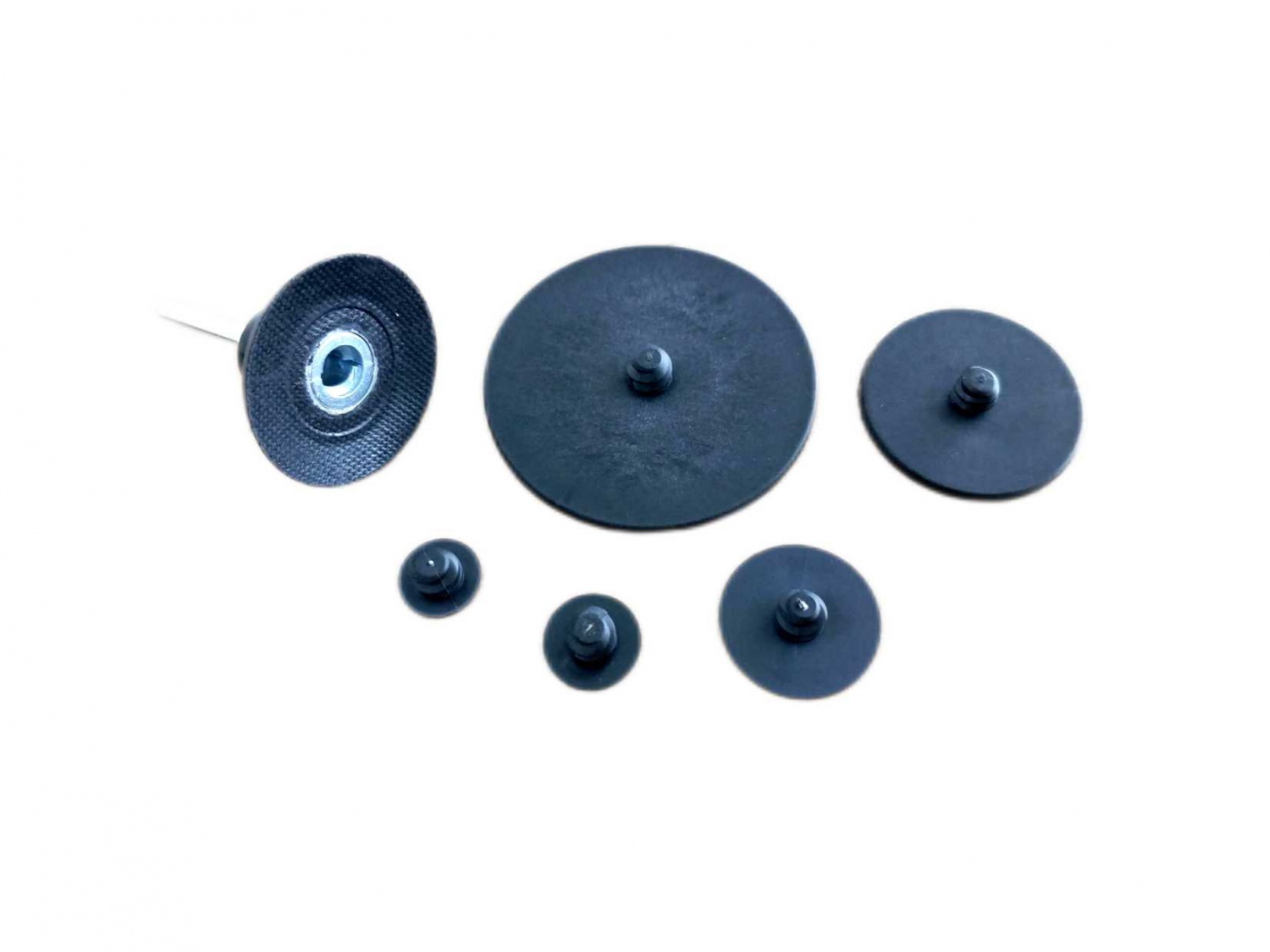 Nylon quick change buttons