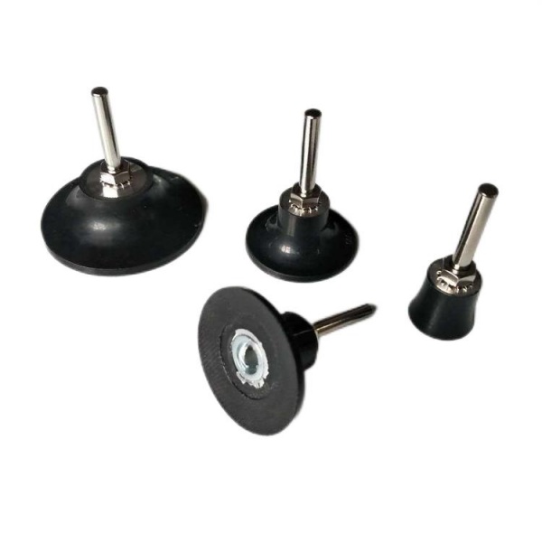 RUBBER ABRASIVE DISC HOLDER WITH SHAFT 