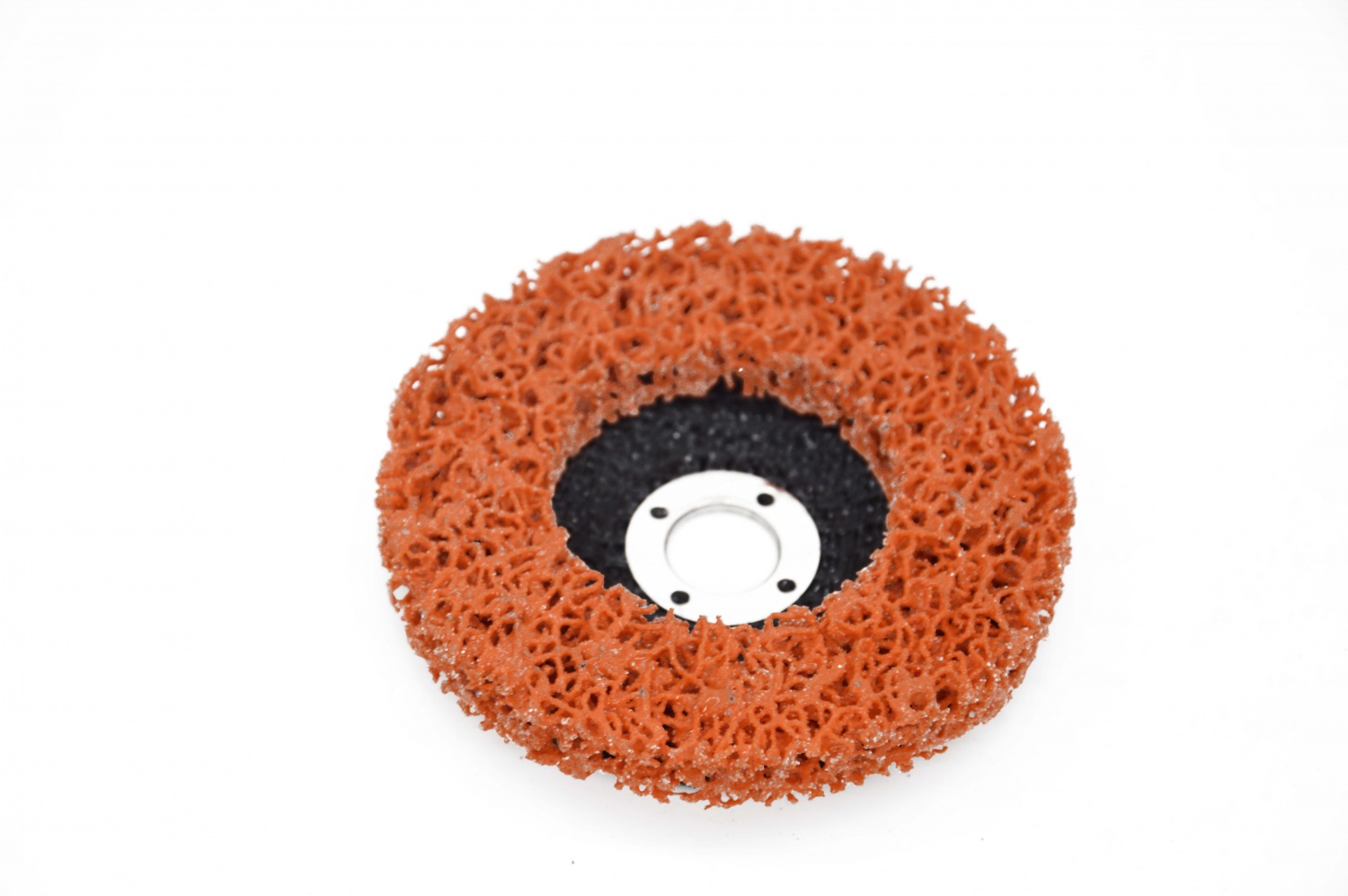 Clean and strip disc with fiberglass backing - Orange