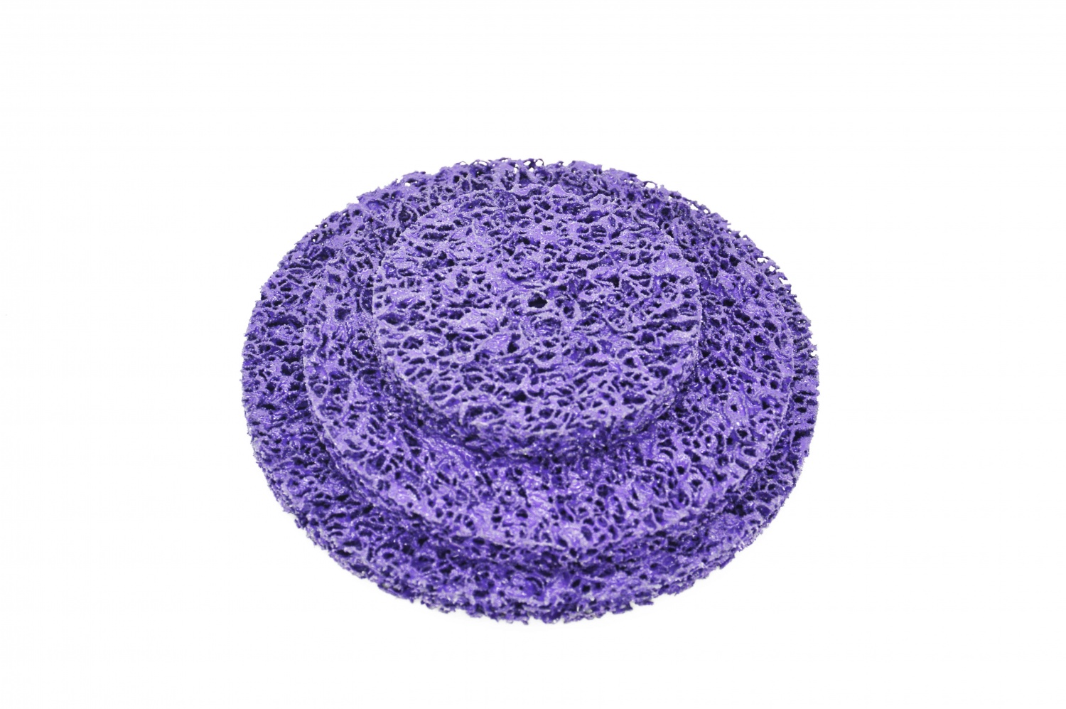 Clean and strip disc with/without center hole - purple