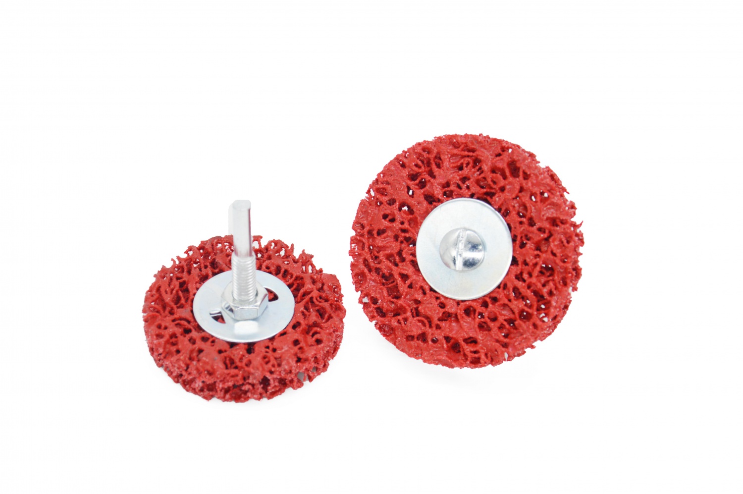 Clean and strip shaft-mounted wheels - other colors