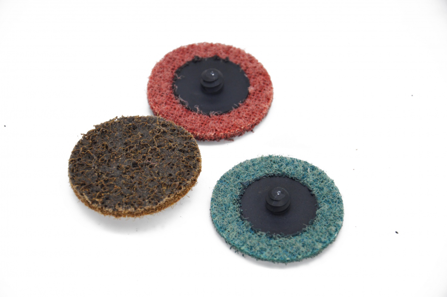 Non-woven surface conditioning quick change discs