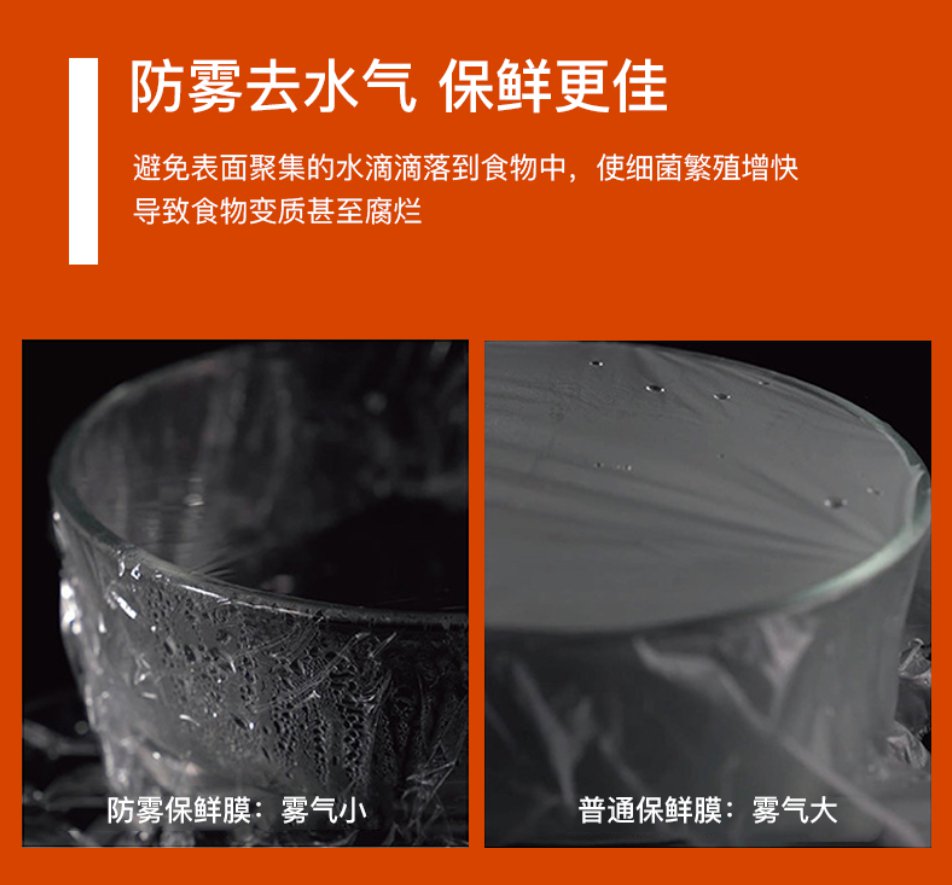 防雾保鲜膜