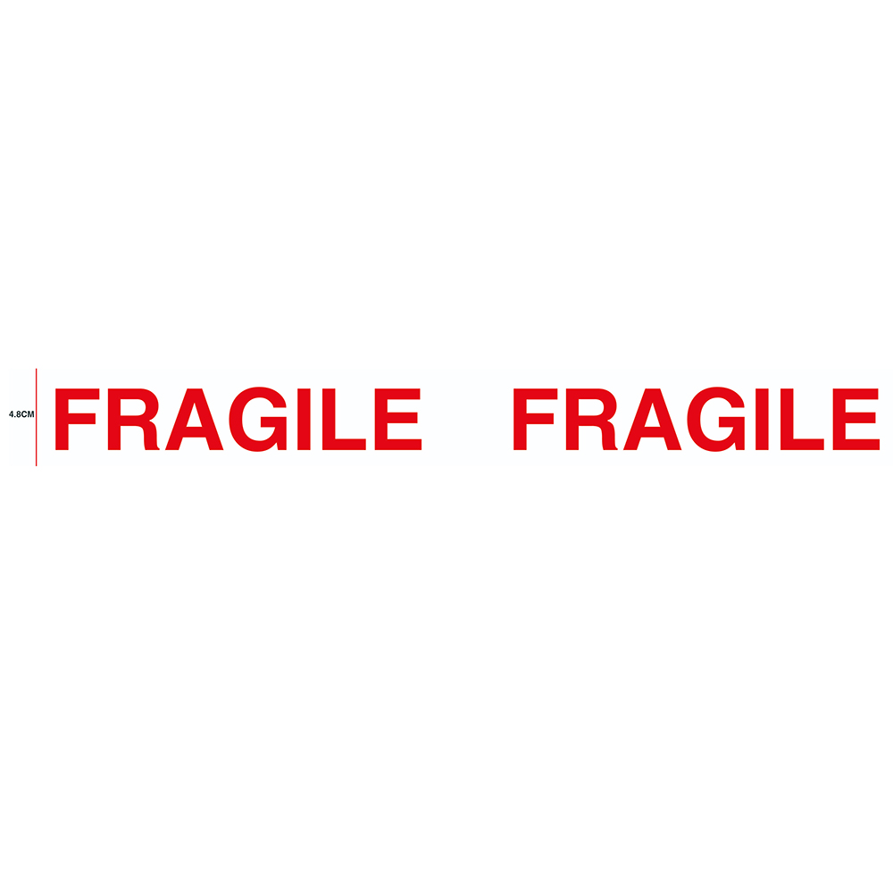 易碎警示胶带 FRAGILE印刷封箱提示胶带