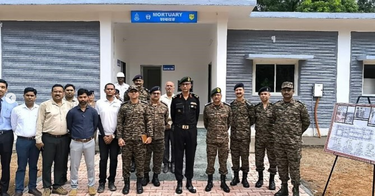 Screenshot 2024 09 30 at 15 54 14 southern command indian army @indianarmysoutherncommand • instagra 印度陆军在占西军事基地建造第一座 3d 打印建筑 - 3d打印行业资讯网