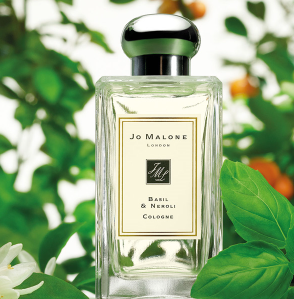 情人节礼物创意 jo malone london 罗勒和橙花古龙水