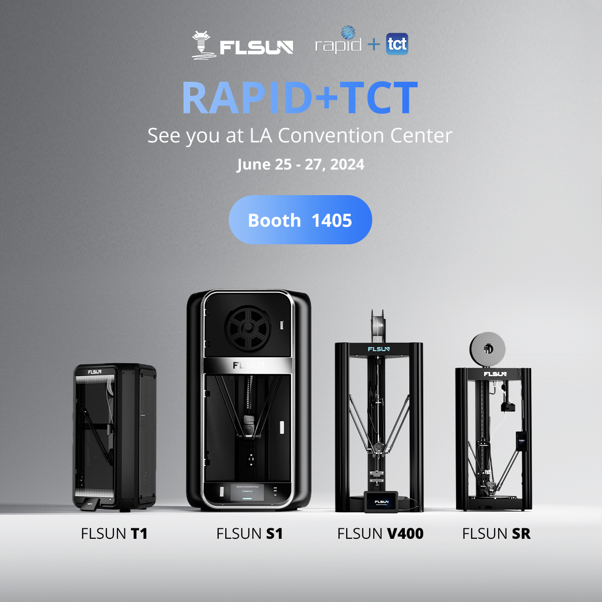 图像| flsun 将在 rapid+tct 2024 上展示一系列最新的 3d 打印机
