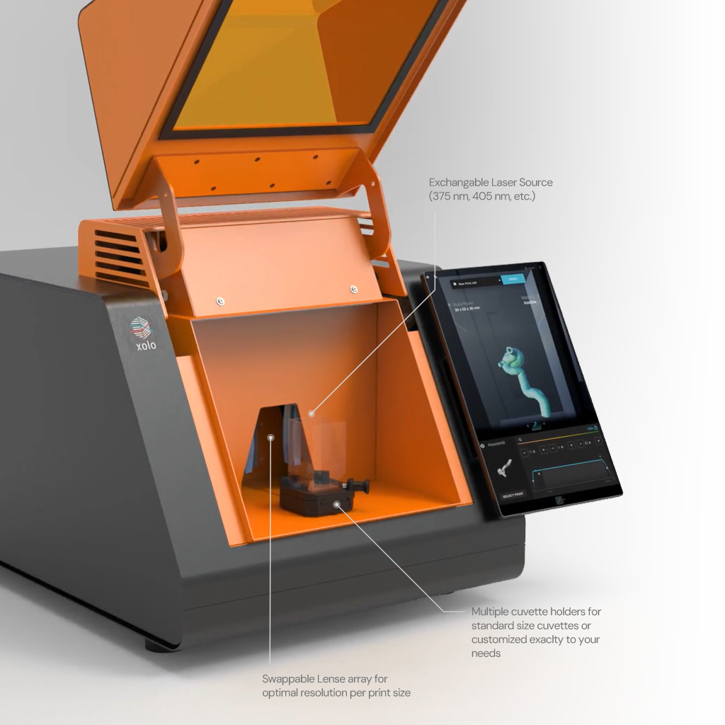 Xolo 推出新型体积 3D 打印机 Xube²：技术规格...