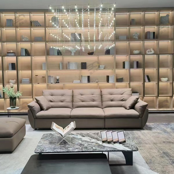 Manufacturer hot sales Latest Living Room Sectional Comfortable sofa Simple Design I Shape home Sofa