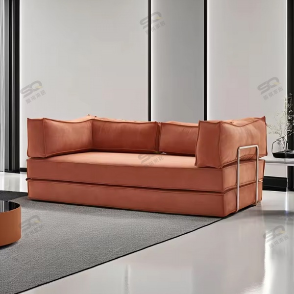 Compression sofa modern simple living room sofa single leisure vacuum compressed sofa in a small box Easy to transport
