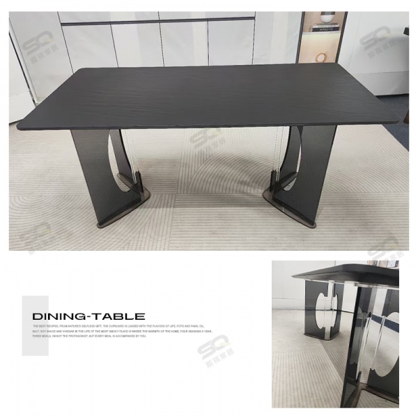 High-end Luxury dining room furniture modern table