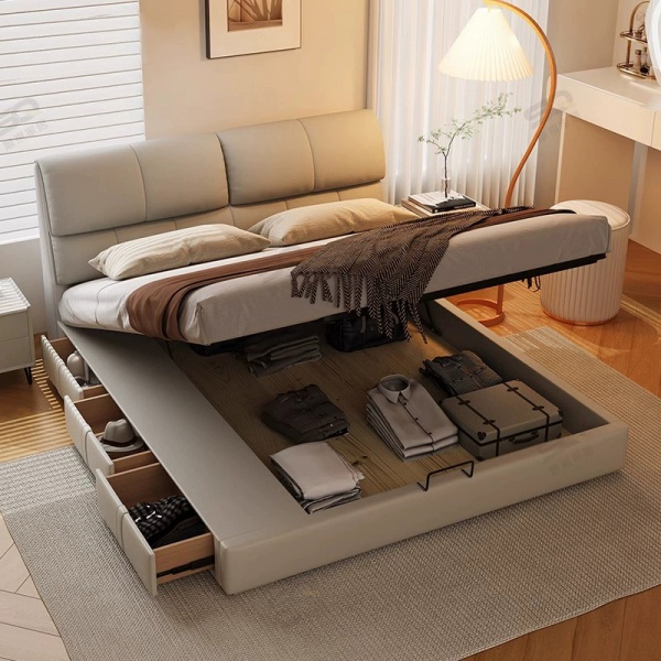 soft bed frame and mattress size king size luxury double bed frame with storage bed frame headboard