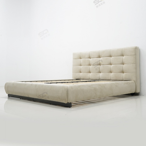 high-end Custom Furniture Minimalism Luxury custom furniture double queen bed