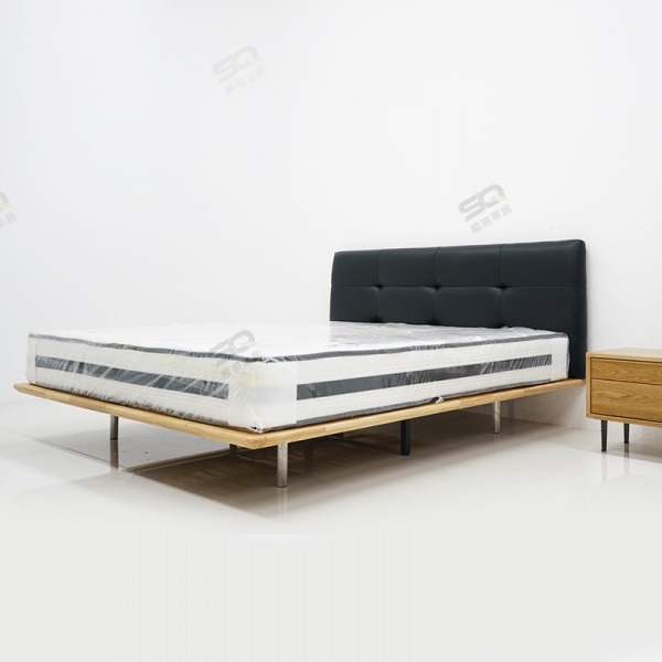 New design modern bedroom with bed that floats on the wall