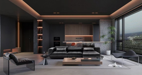 Space-Saving Modern Leather Sofa 2025 Collection hot selling