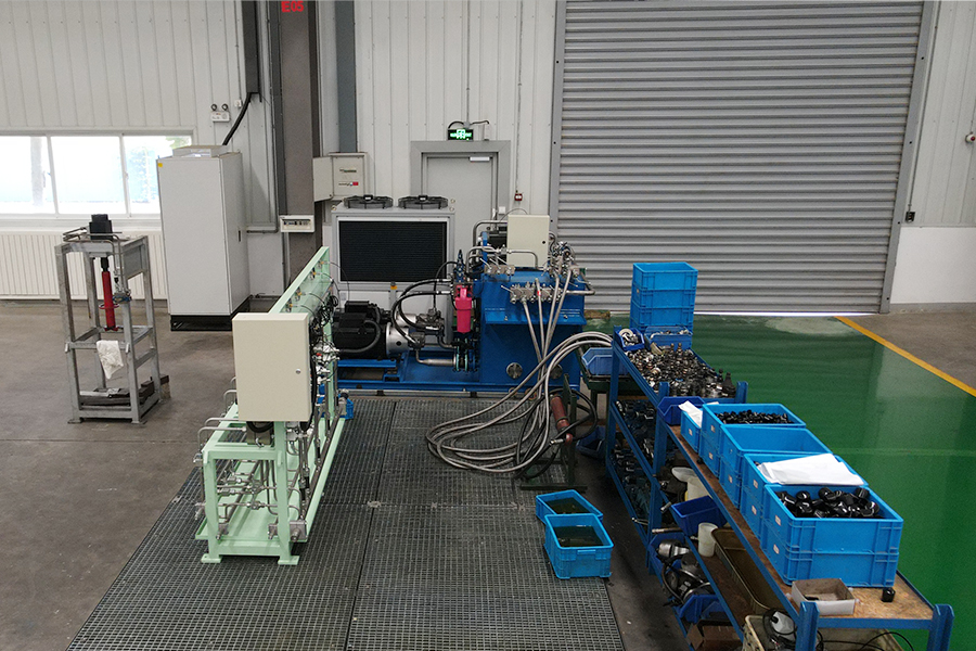 HYDRAULIC STATION TEST AREA