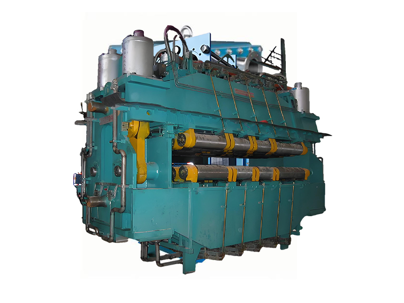 Slab continuous casting segment