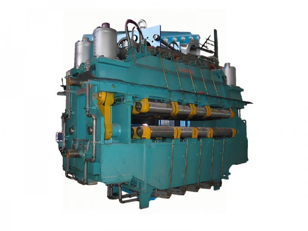Slab continuous casting segment