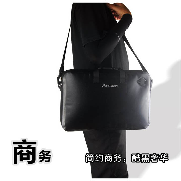 潜水级防震防摔笔记本全防水包 Podragon电脑防水背包 单肩