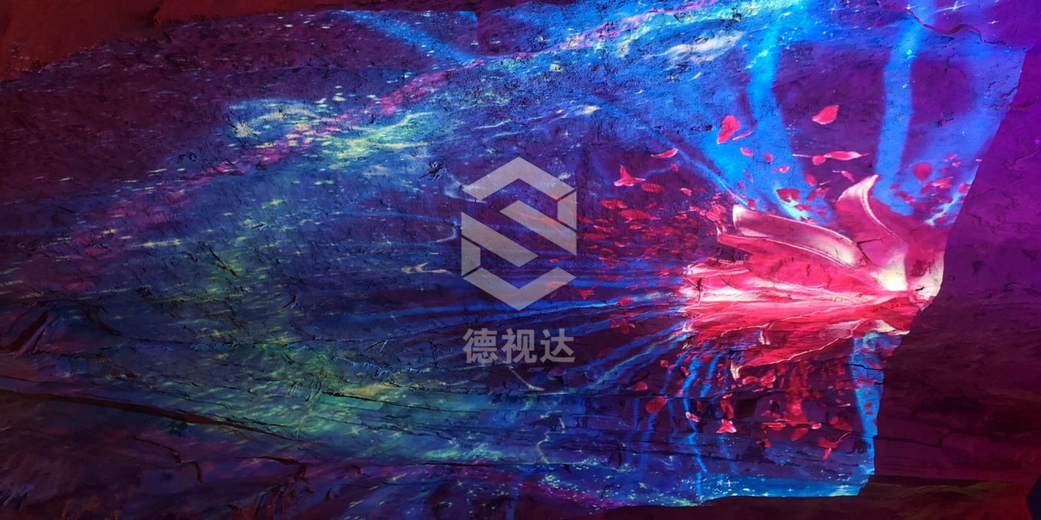 溶洞天幕投影SHOW