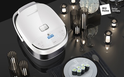 Miji Home Design Germany 米技生活  微电脑多功能电饭煲 ECJ4001
