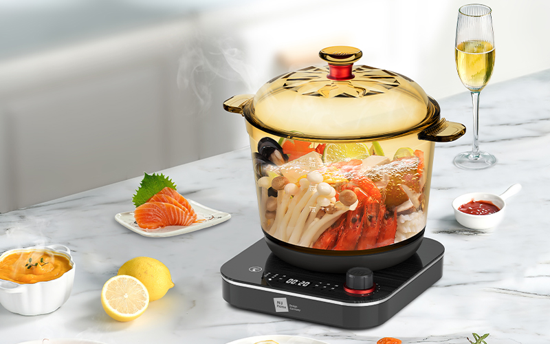 Miji Home Design Germany 米技生活 多功能玻璃电煮锅  ECE-GS30