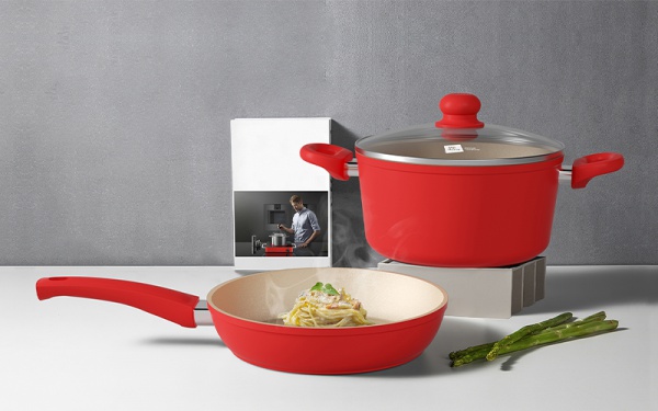Miji Home Design Germany 米技生活 金钻不粘锅组合套装A
