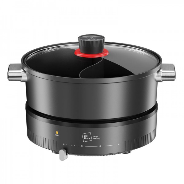 Miji Home Design Germany 米技生活 多功能锅（鸳鸯电火锅）EMP-L4501