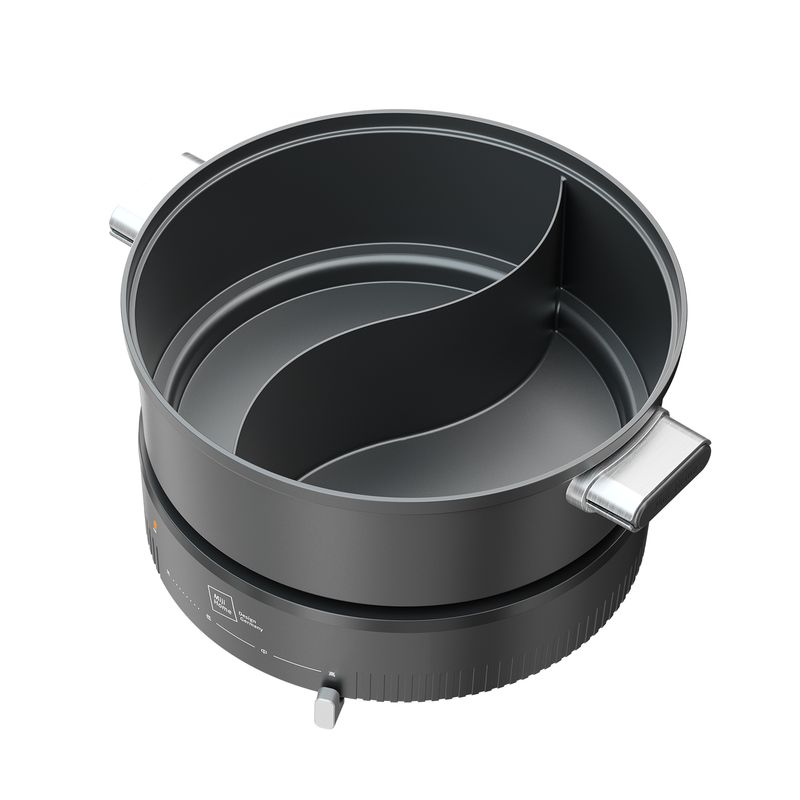 Miji Home Design Germany 米技生活 多功能锅（鸳鸯电火锅）EMP-L4501