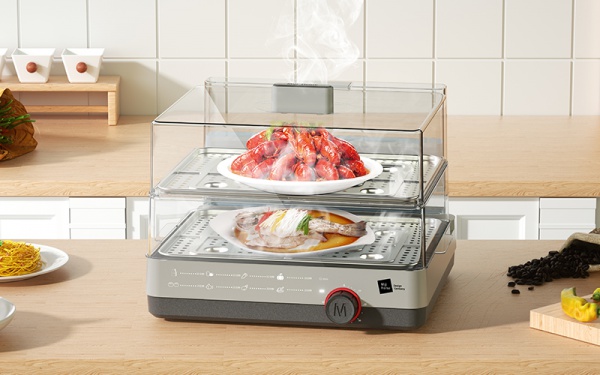 Miji Home Design Germany 米技生活 多功能原蒸机（电蒸箱） FS-S615A