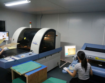 AOI testing scanner