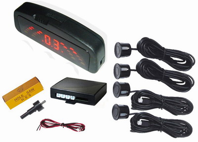 Parking sensor with LED display