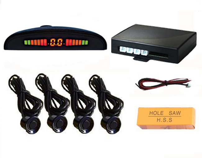 Reversing sensor with LED display