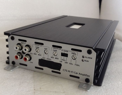 Mini car amplifier 4 channel 4X75W
