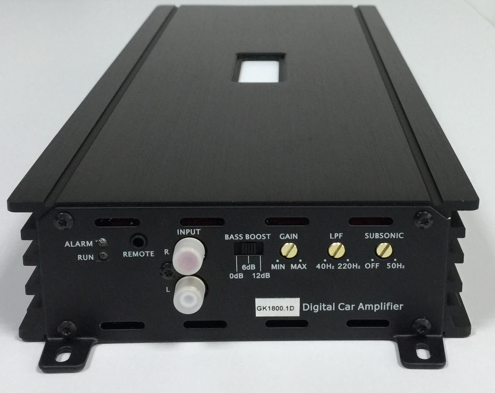 Mini car amplifier with 1800W RMS