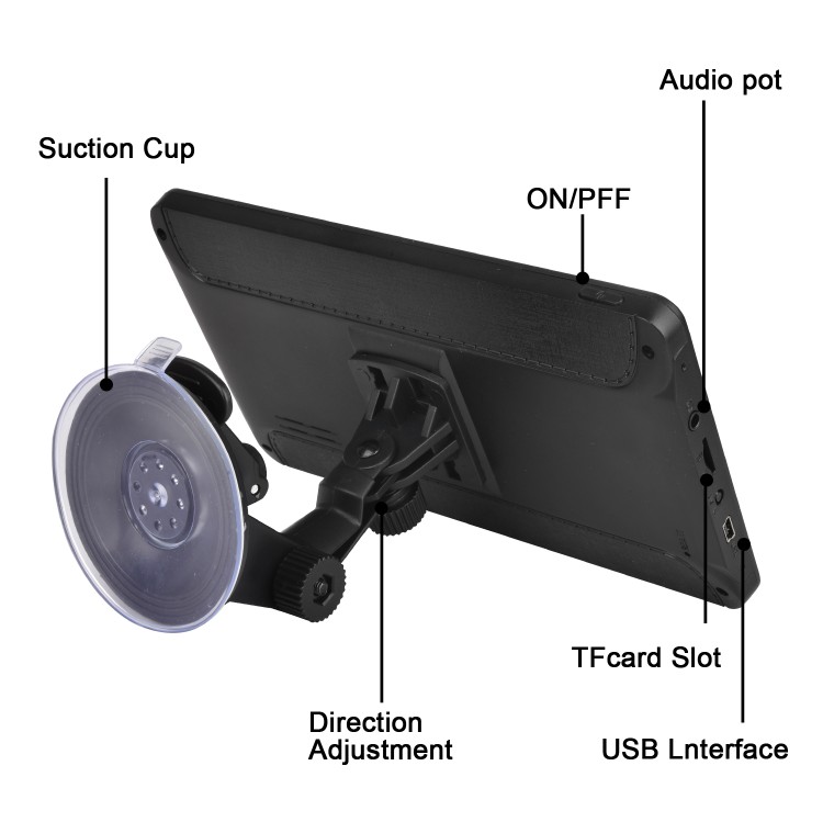 7 inch GPS navigator