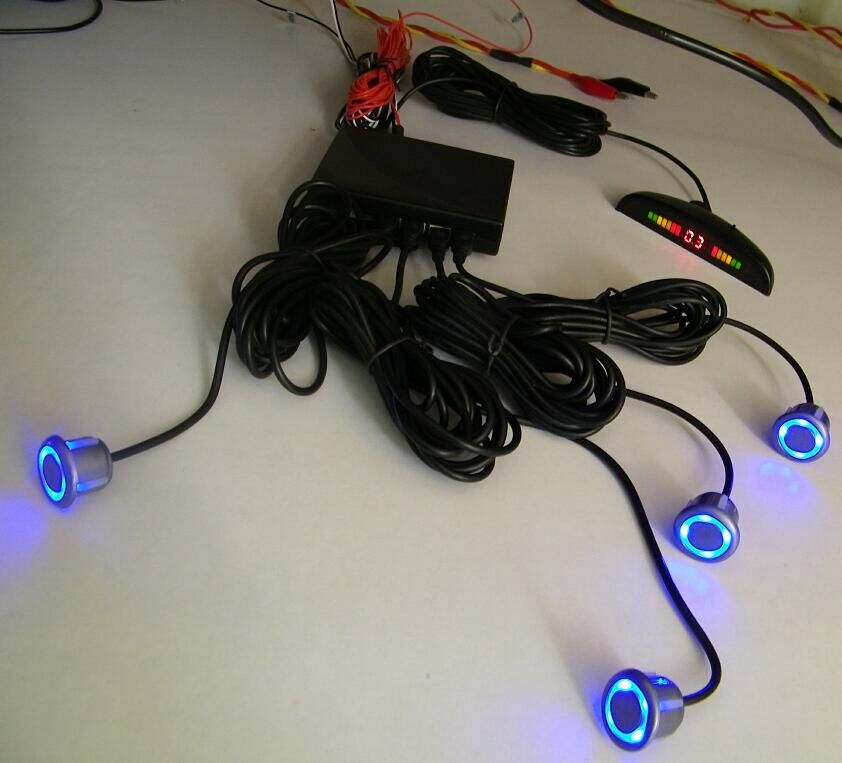 Parking sensor with flash sensor