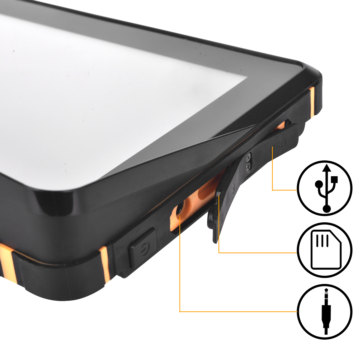 7 inch motorcycle GPS navigator waterproof