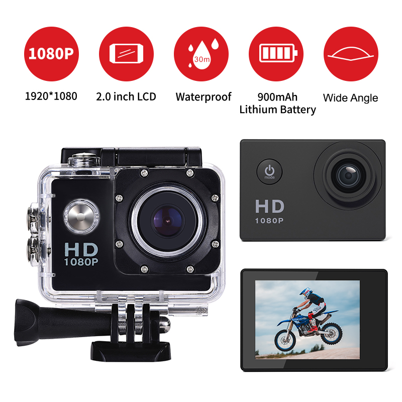 Action camera HD 1080P