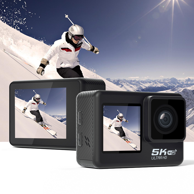Action sports camera 5K