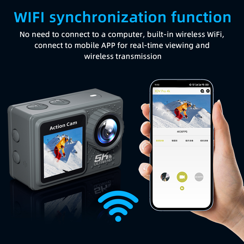 5K action camera