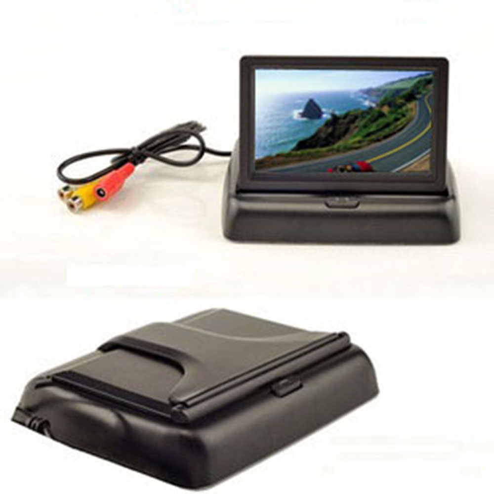 4.3 inch on dash monitor foldable